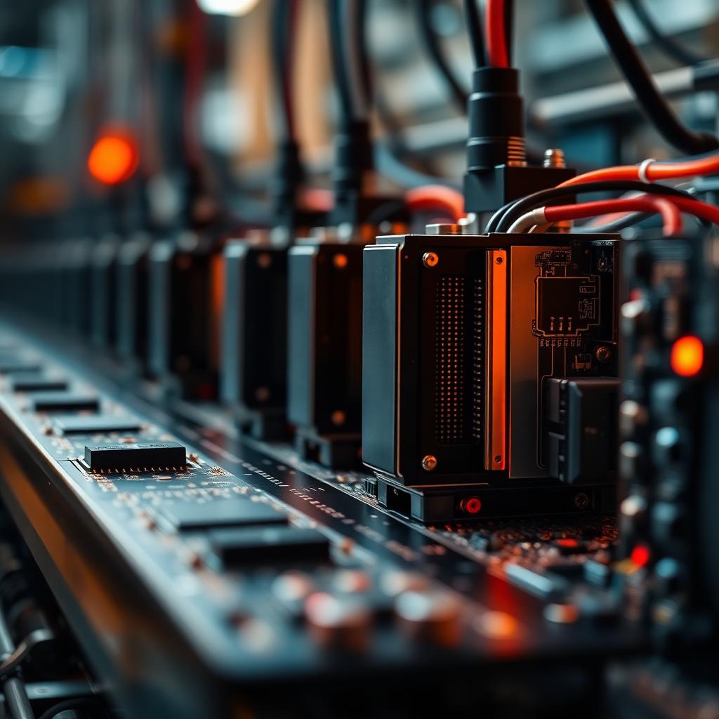 Vollautomatisierte Elektronikfertigung bei PRÜFREX